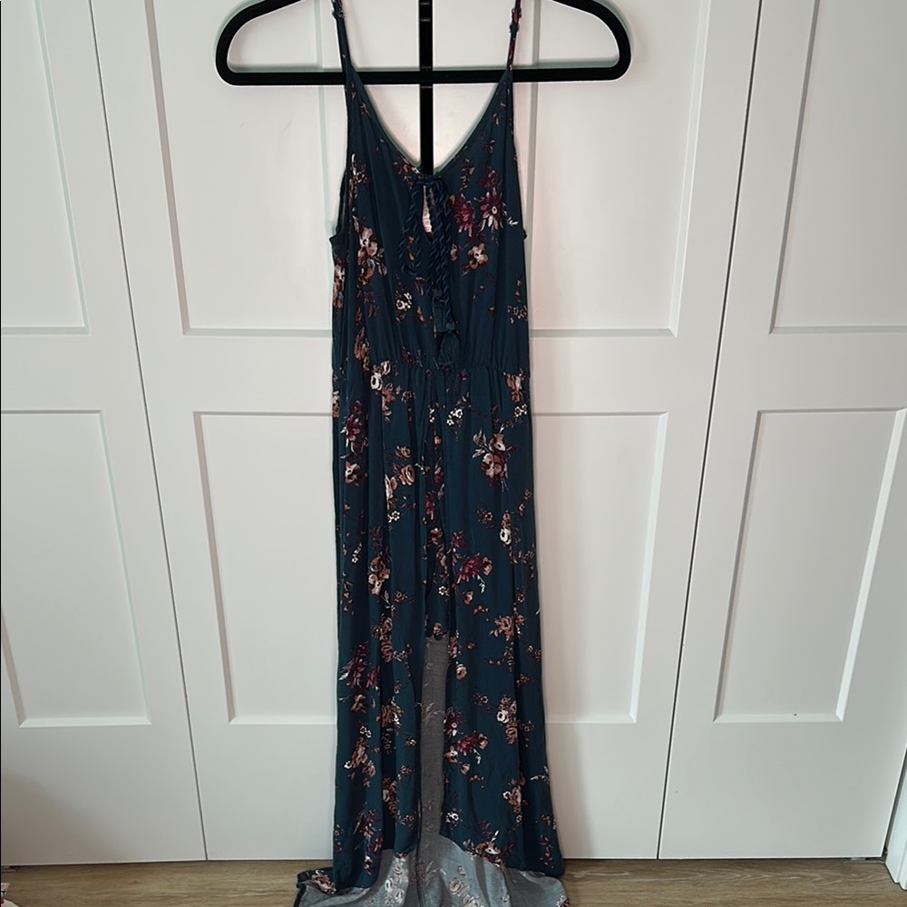 Floral High-Low dress